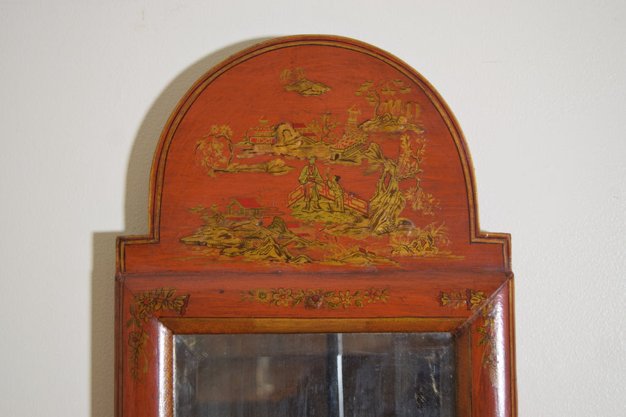 Slender Chinoiserie Mirror