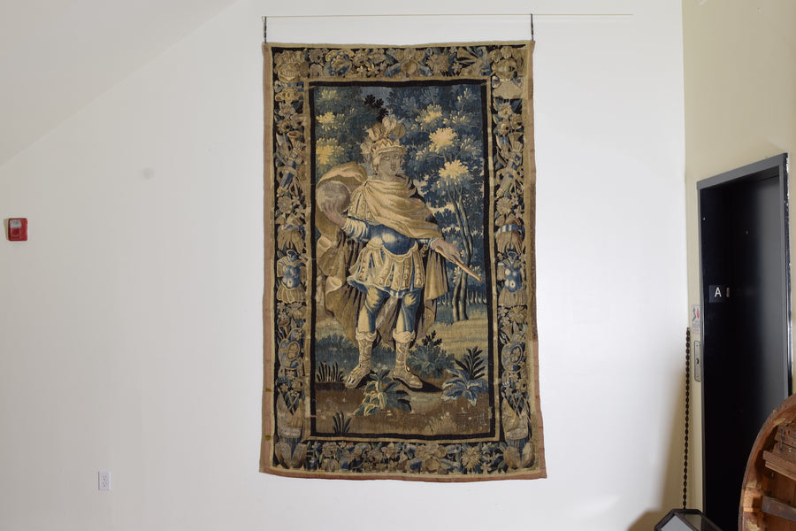 Vertical Tapestry Featuring King Solomon