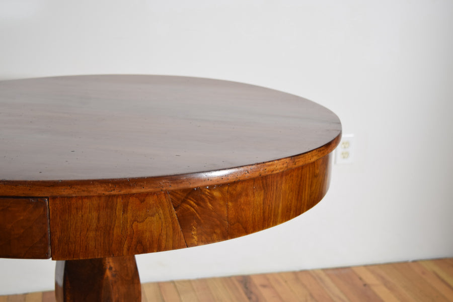 Walnut 2-Drawer Center Table