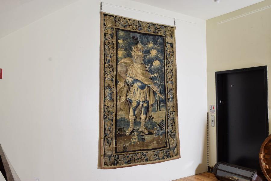 Vertical Tapestry Featuring King Solomon