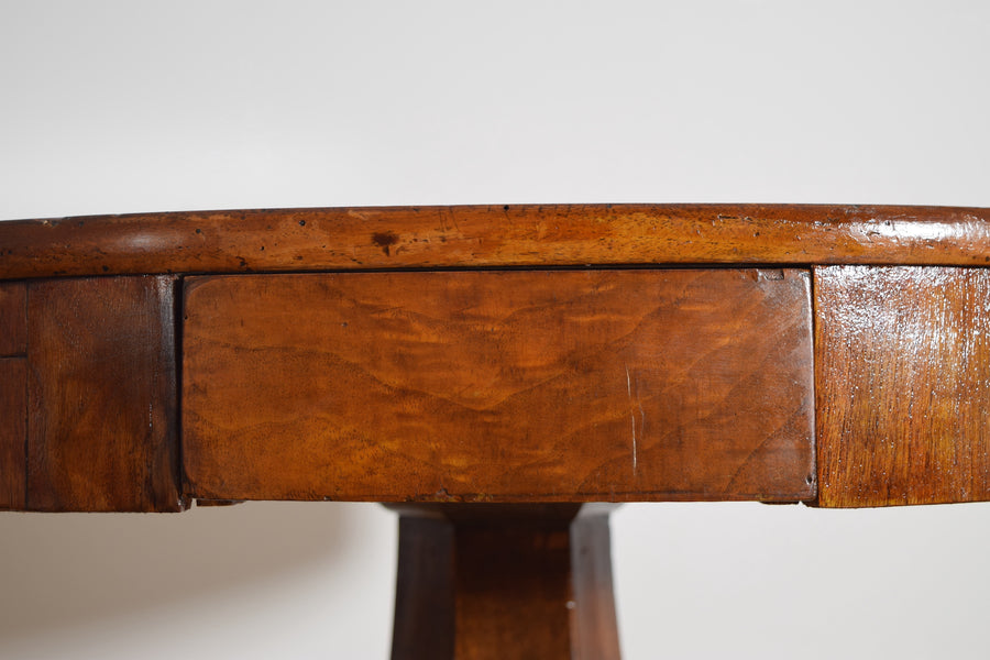 Walnut 2-Drawer Center Table