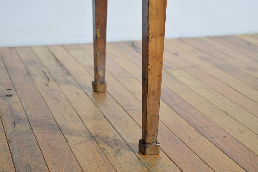 Walnut 1-Drawer Table