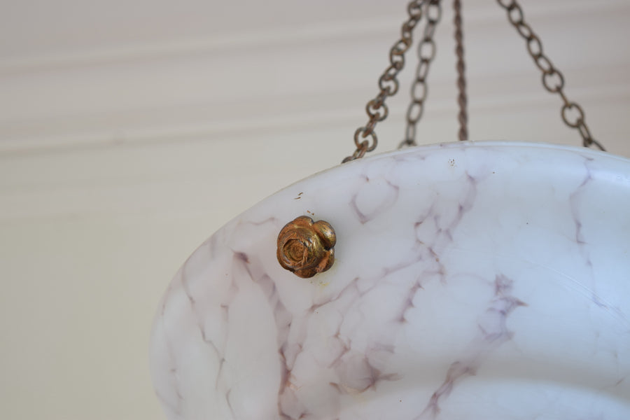 Alabaster Hanging Pendant