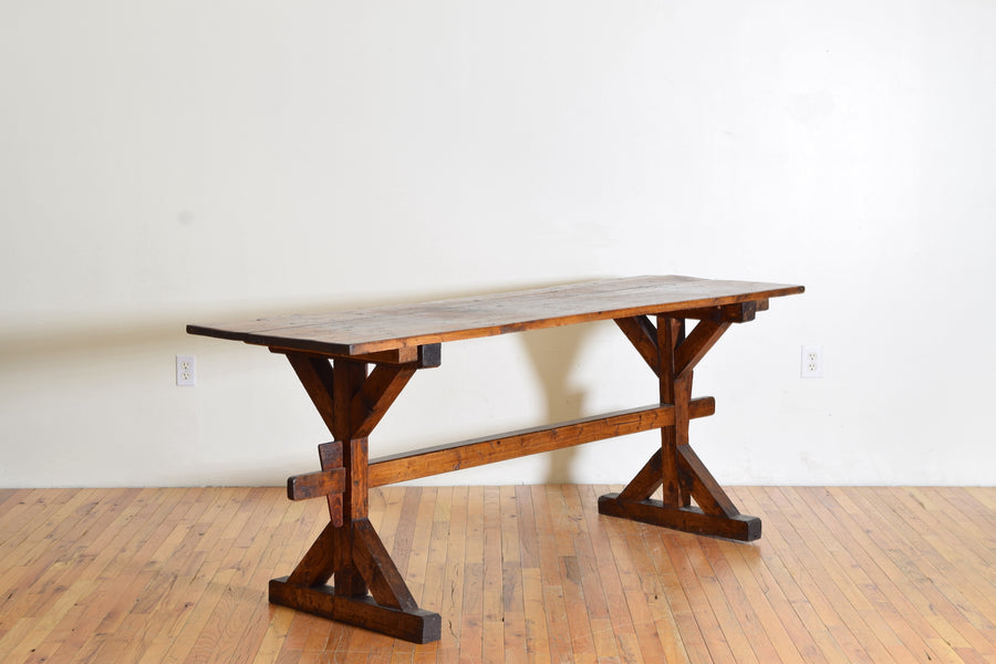 Pinewood Trestle Table
