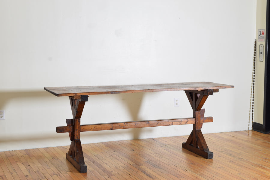 Pinewood Trestle Table