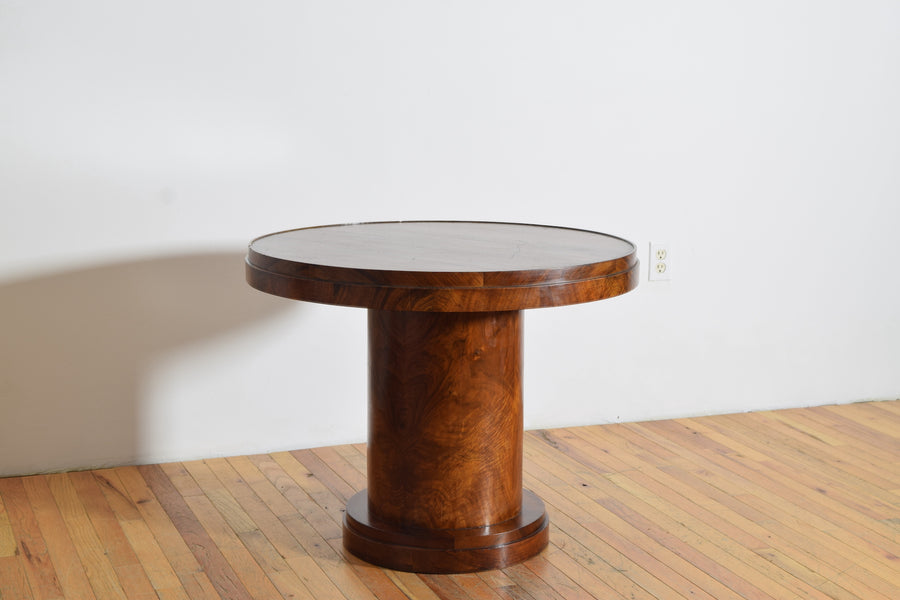 Walnut Veneered Low Center Table