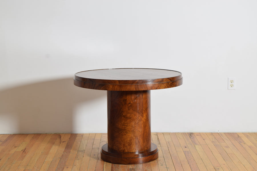 Walnut Veneered Low Center Table