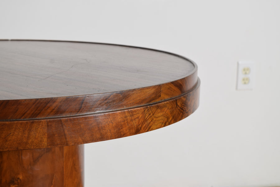Walnut Veneered Low Center Table