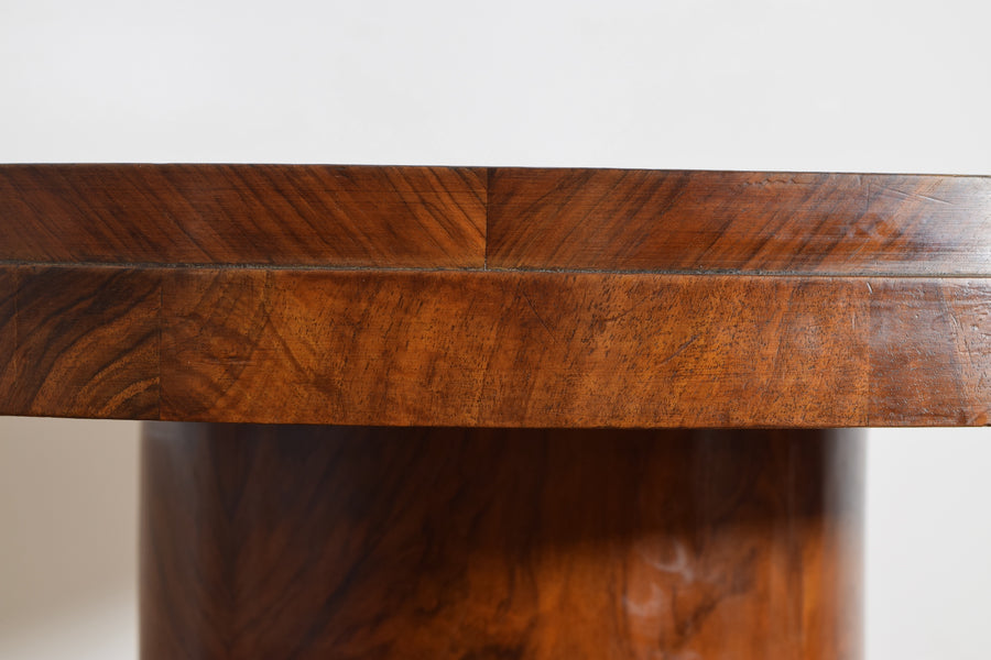 Walnut Veneered Low Center Table