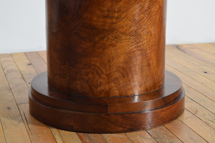 Walnut Veneered Low Center Table