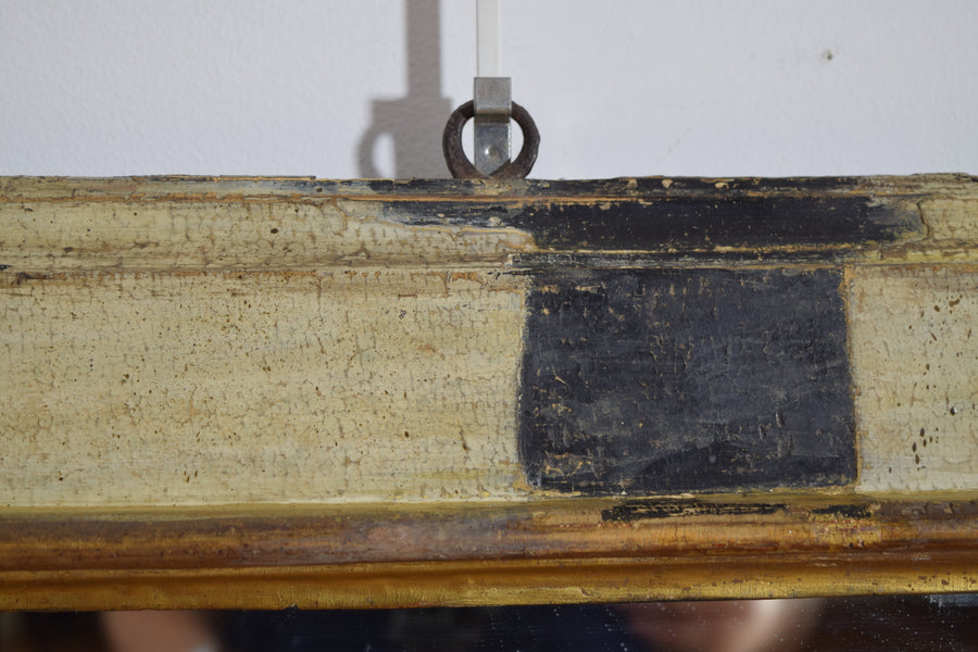 Pair of Painted Deconstructed Mirrors