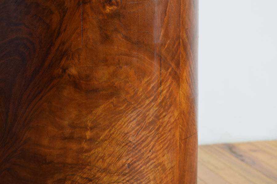 Walnut Veneered Low Center Table