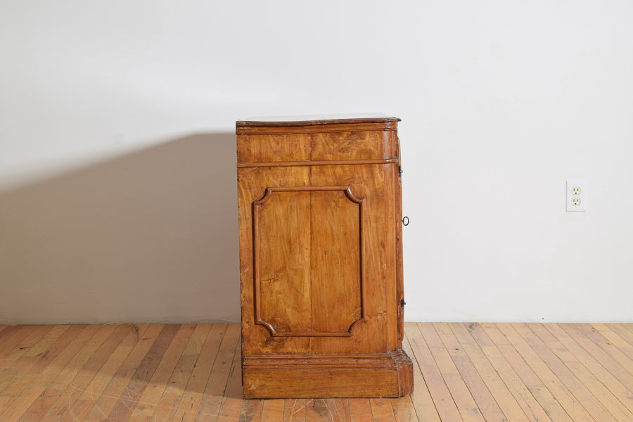 Poplar Wood 2-Door Credenza