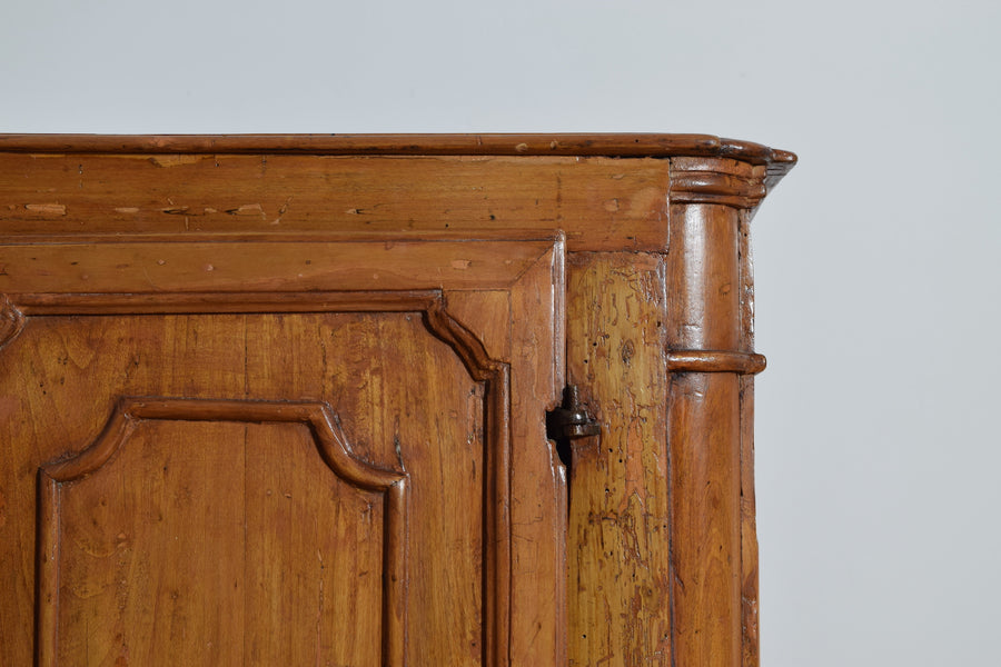 Poplar Wood 2-Door Credenza