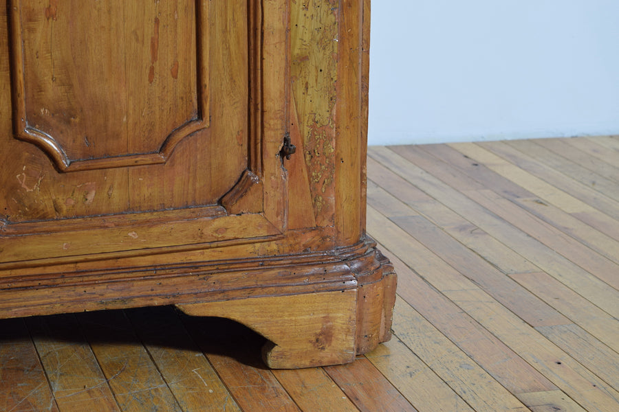 Poplar Wood 2-Door Credenza