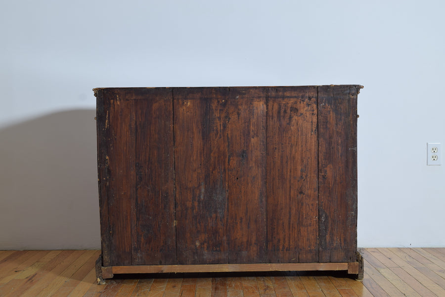 Poplar Wood 2-Door Credenza