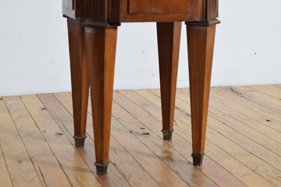 Pair of Walnut Octagonal Planters