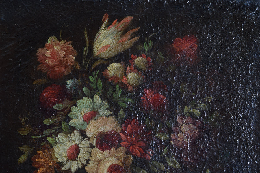 Oil on Canvas, Floral Still Life