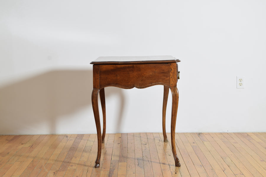 Walnut 1- Drawer Writing Table