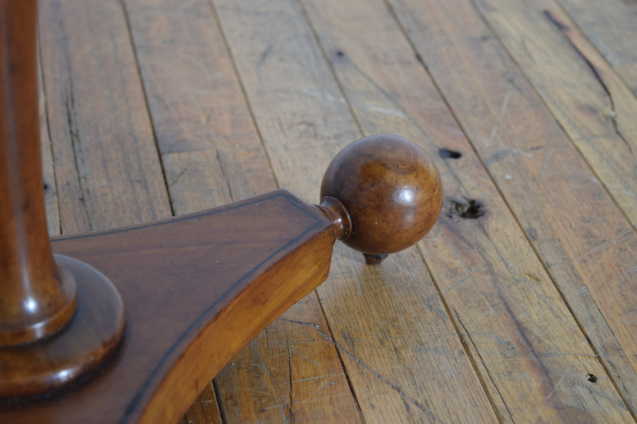 Mahogany and Inlaid Table