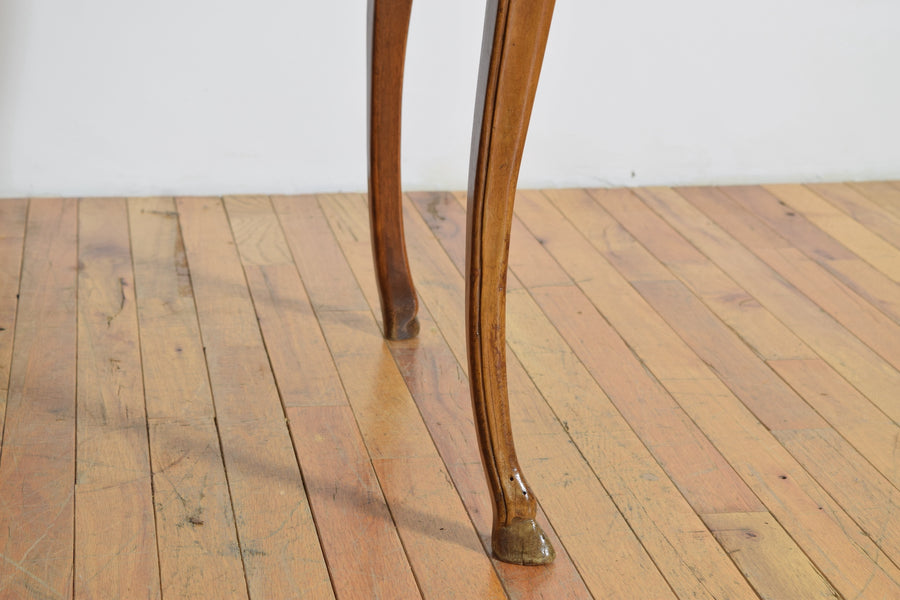 Walnut 1- Drawer Writing Table