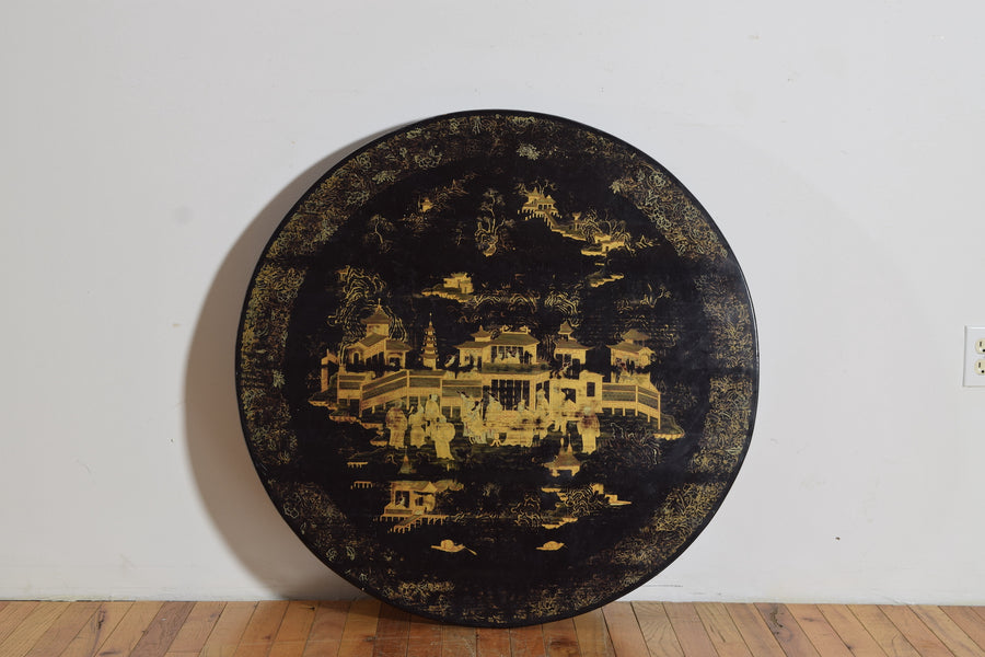 Chinoiserie Tilt-Top Center Table