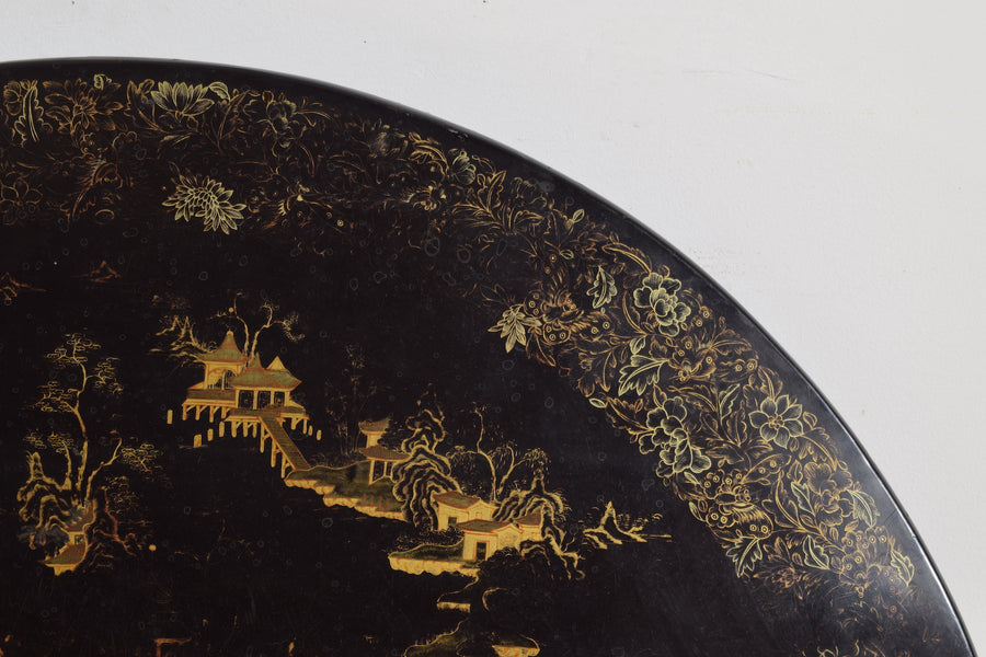 Chinoiserie Tilt-Top Center Table