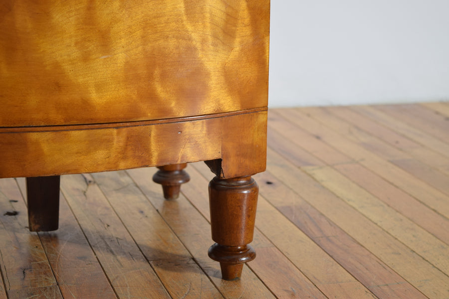 Robuck R10507 Satinwood and Leather Library Steps – ROBUCK
