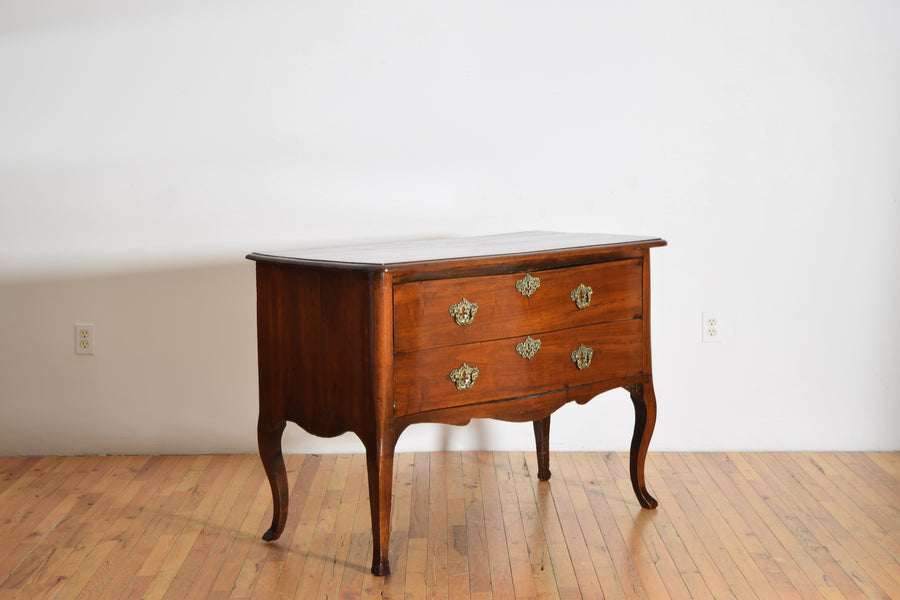 Walnut 2-Drawer Commode