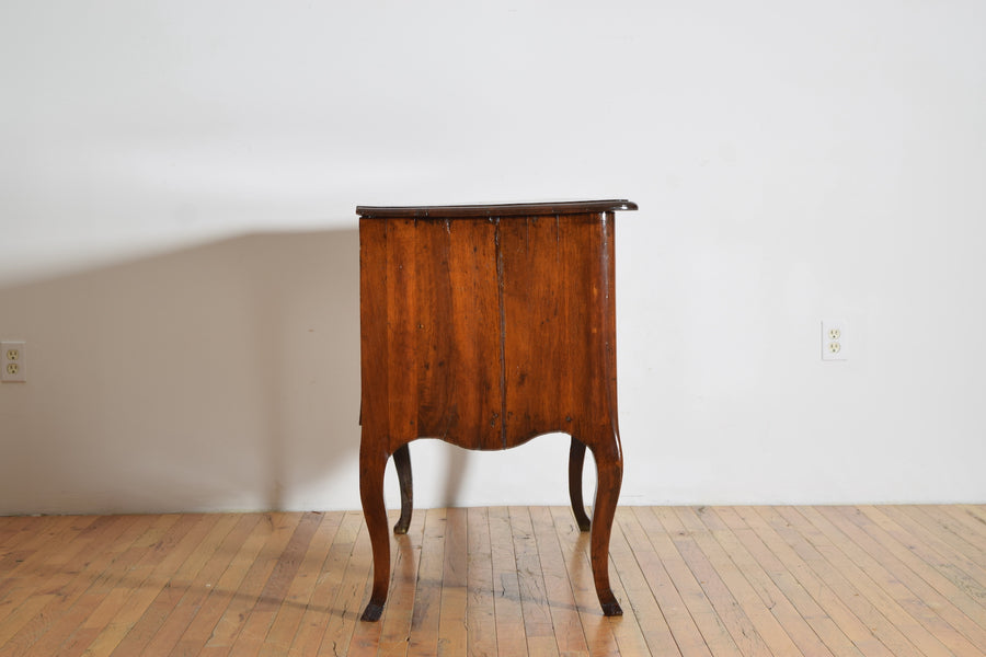 Walnut 2-Drawer Commode