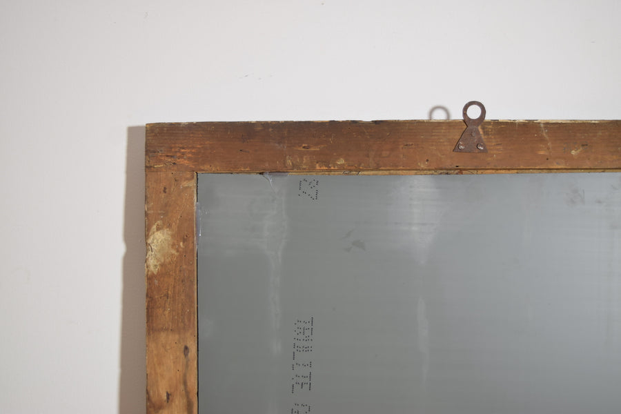 Faux Marble Painted Mirror
