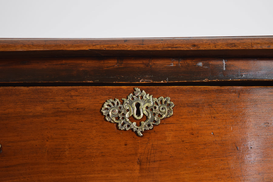 Walnut 2-Drawer Commode