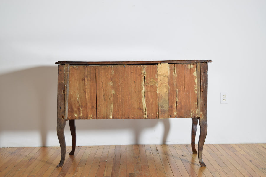 Walnut 2-Drawer Commode