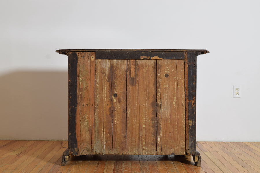 Walnut 1-Door Credenza