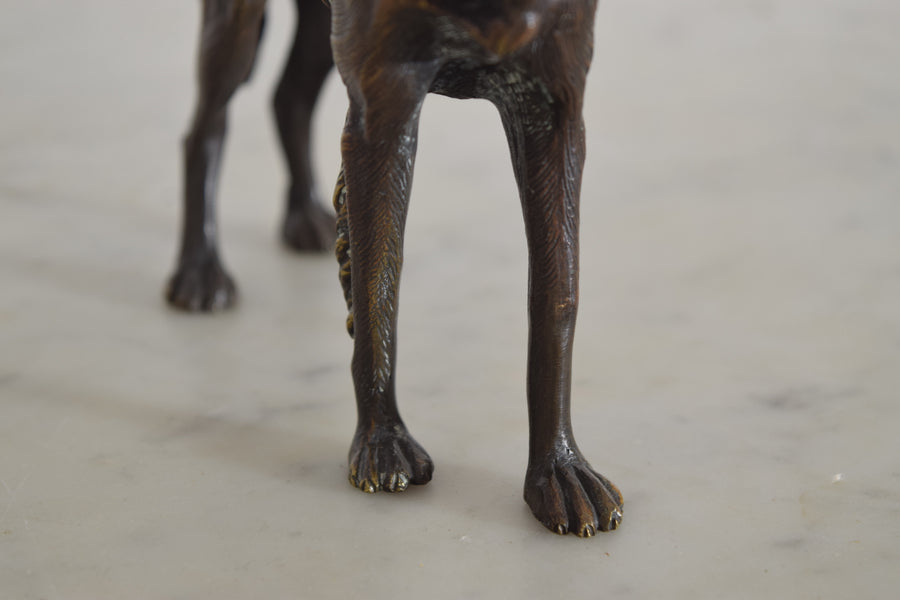 Bronze Borzoi Russian Wolfhound