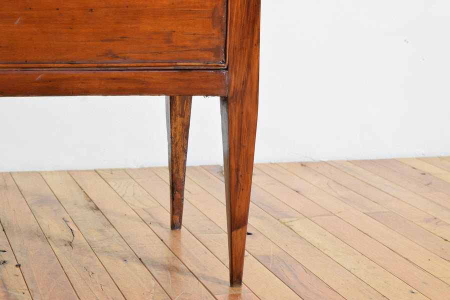 Pair of Fruitwood 2-Drawer Bedside Commodes
