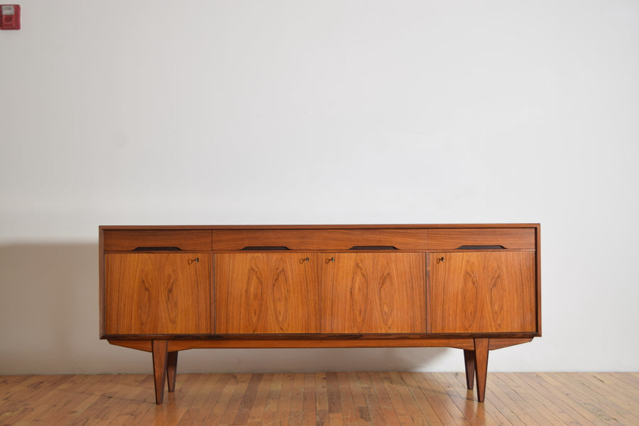Teakwood 3-Drawer, 4-Door Sideboard