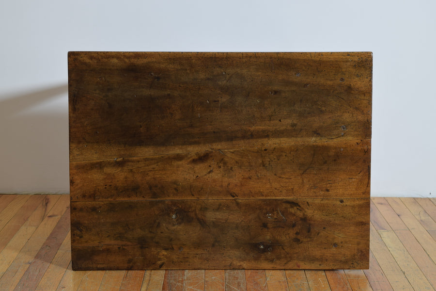 Walnut 1-Drawer Table