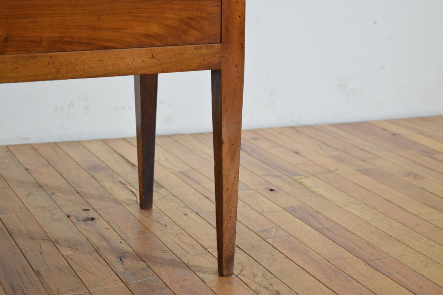 Walnut 2-Drawer Bedside Commode