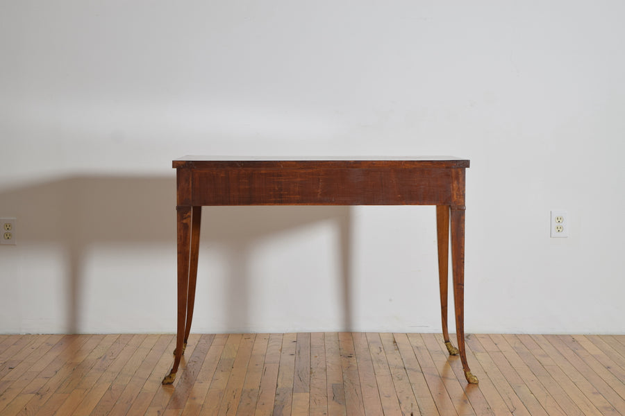 Walnut 1-Drawer Writing Table