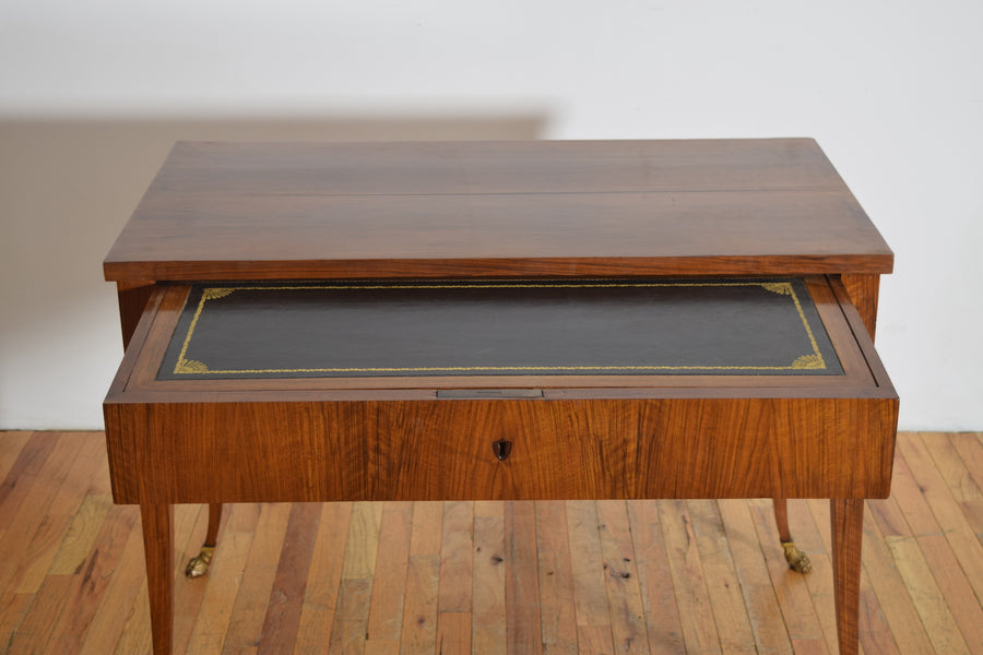 Walnut 1-Drawer Writing Table