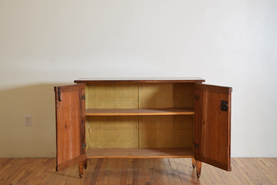 Walnut 2-Door Credenza