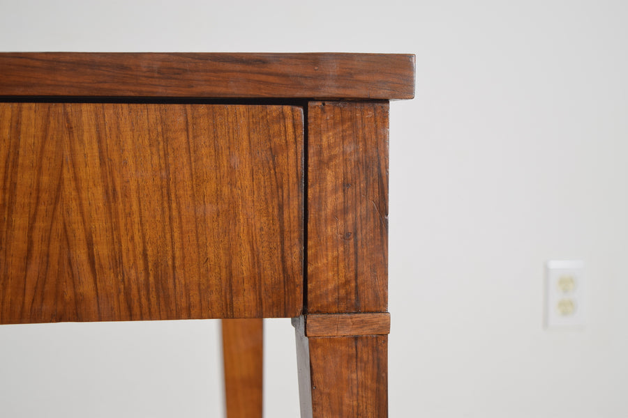 Walnut 1-Drawer Writing Table