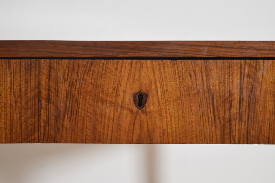 Walnut 1-Drawer Writing Table