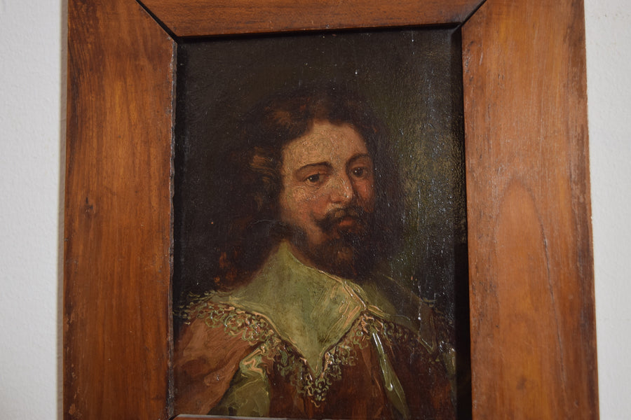 Oils on Board, Portraits in Period Dress