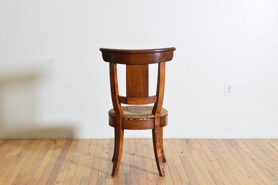Set of 4 Provincial Walnut Chairs