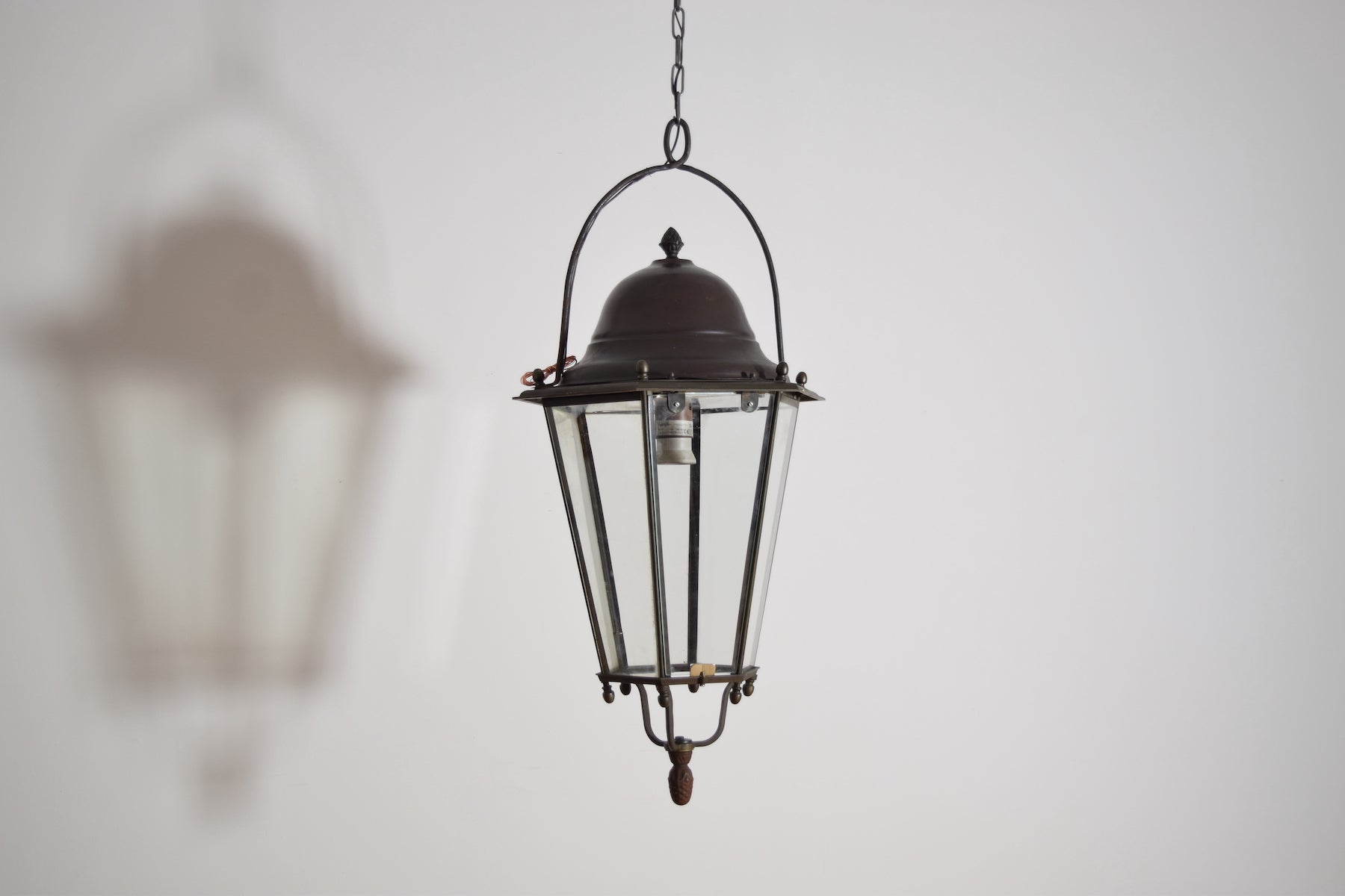 Large Brass and Iron Domed-Top Lanterns (3 Available) – ROBUCK