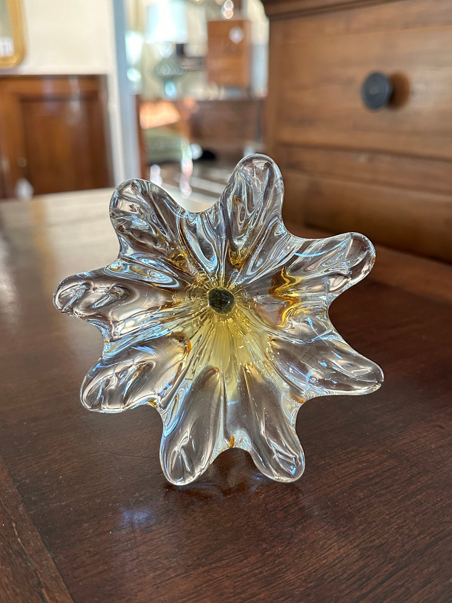 Murano Blown Glass Flush Mount Fixture