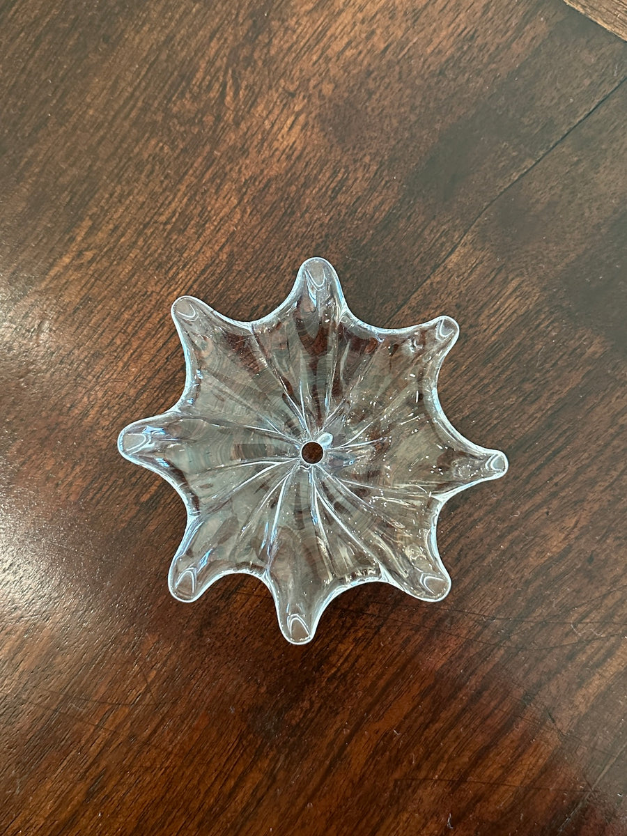 Murano Blown Glass Flush Mount Fixture