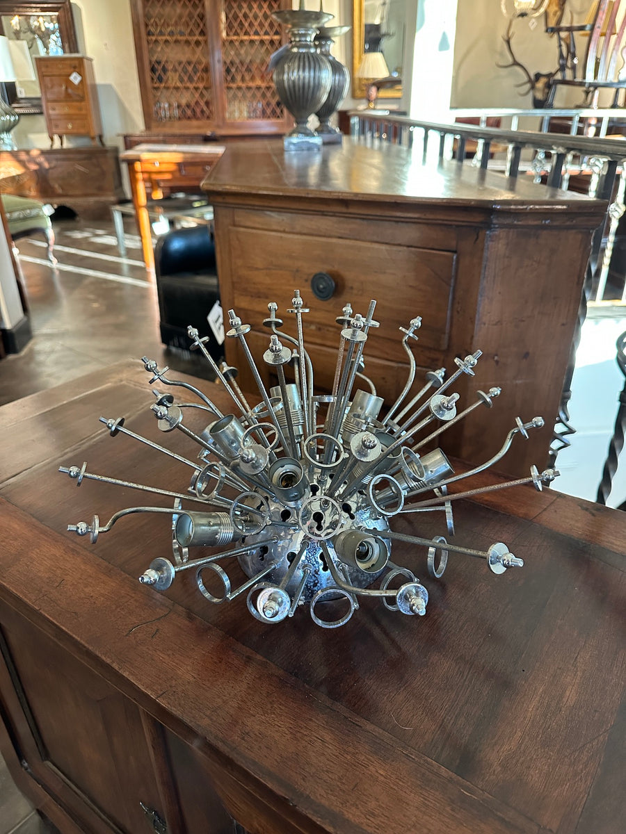 Murano Blown Glass Flush Mount Fixture